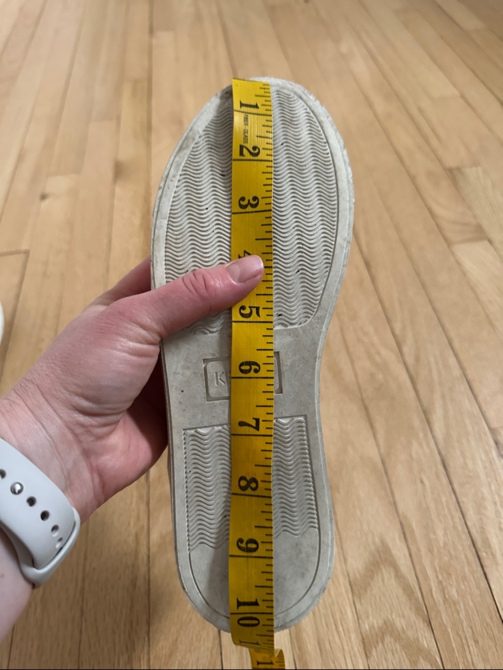 Kenzo Paris white slip-on canvas sneakers with navy embroidered tiger size 8 - Picture 7 of 10